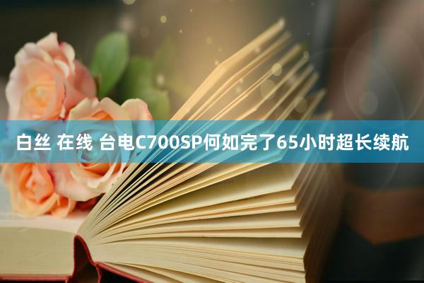 白丝 在线 台电C700SP　何如完了65小时超长续航